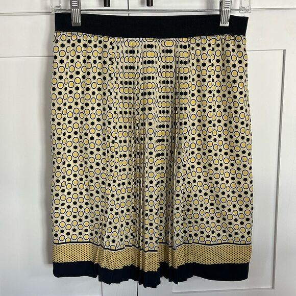 Liz Claiborne Navy and Yellow Skirt - PS - Picture 1 of 6